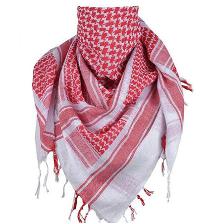 Keffiyeh Square Scarf Middle East Dubai Scarf Muslim Kerchief